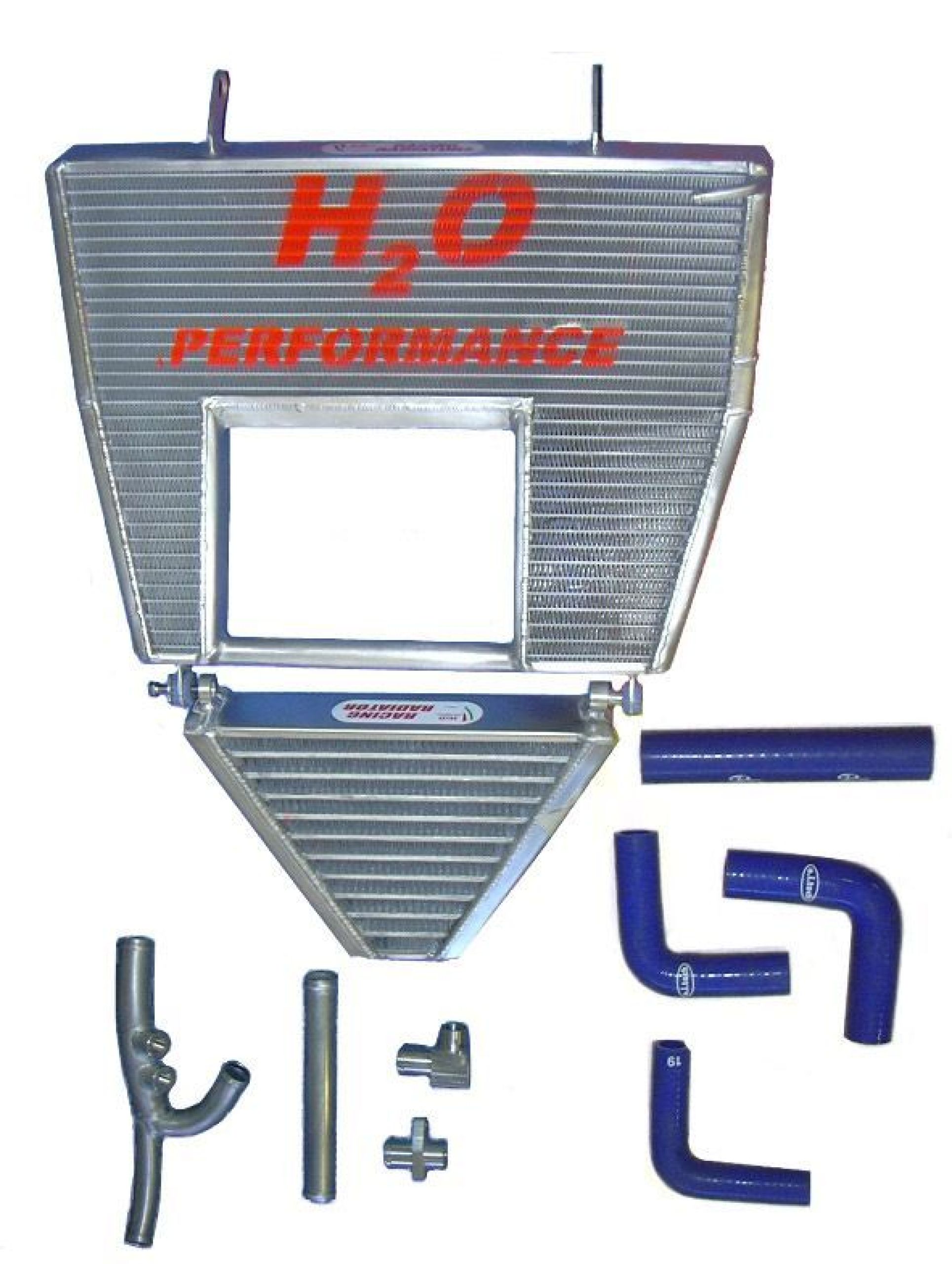 Kit Radiateur D'Huile Performance HMParts – Or – Pour Pit Bike, ATV, Moto